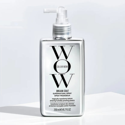 COLOR WOW Dream Coat Supernatural Spray – Keep Your Hair Frizz-Free and Shiny No Matter the Weather with Award-Winning Anti-Humidity Treatment